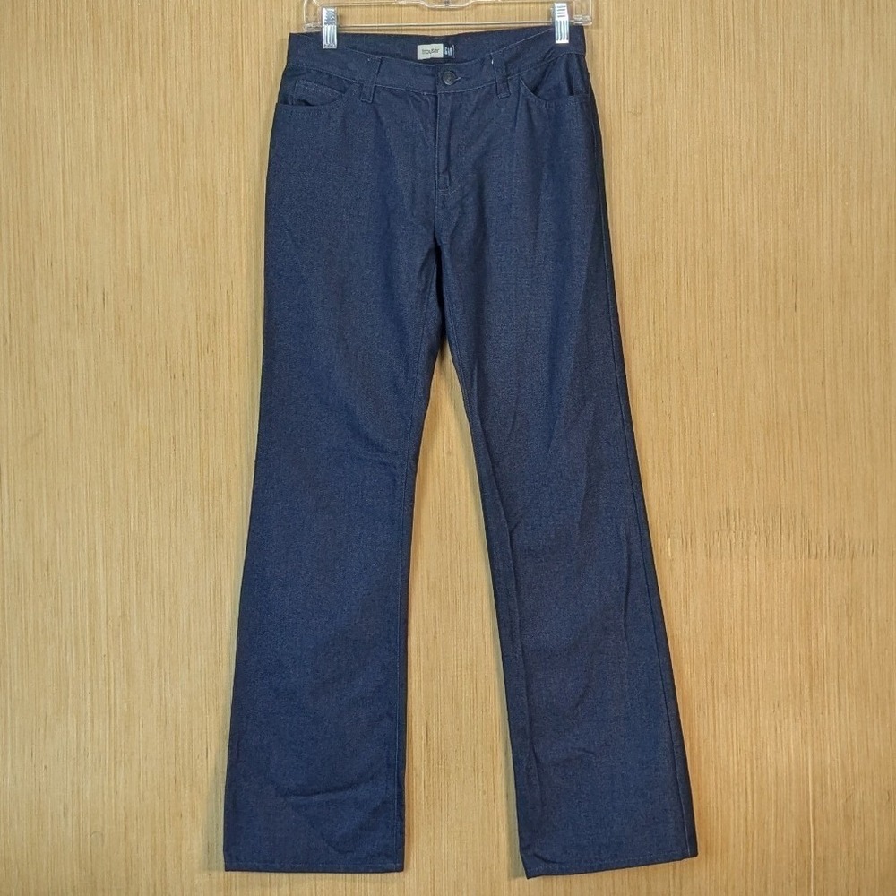 Gap Trouser‎ Jeans Womens 4 Dark Wash Wide Leg Denim Pants Vtg Retro Y2K